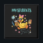 My Students May Not Be In A Row But At Least They  Magnet<br><div class="desc">My Students May Not Be In A Row But At Least They Are Having</div>