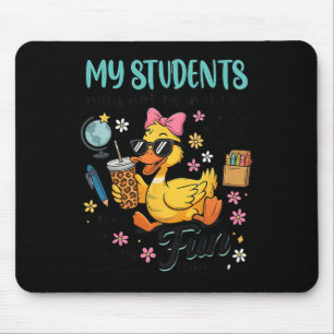 My Students May Not Be In A Row But At Least They  Mouse Pad