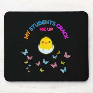 My students me up funny easter teacher shirt  mouse pad
