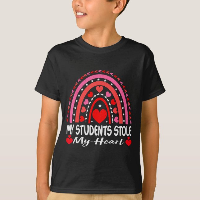 My Students Stole My Heart My Students Are My Vale T-Shirt (Front)