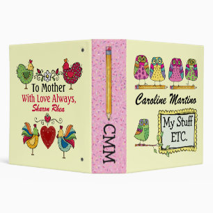 My Stuff - Binder - SRF