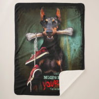 My Stuff, Your Life: Dobermann Dog & Bone - Funny