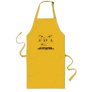 My Sub-Atomic View Of The World (Higgs Boson) Long Apron