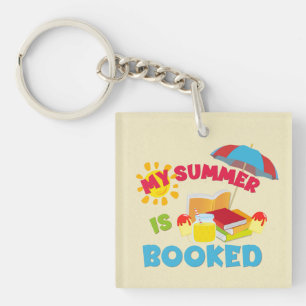 My Summer Is Booked Keychain