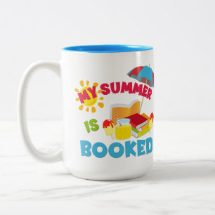 My Summer Is Booked Two-Tone Coffee Mug