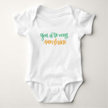 My Sunshine Baby Shirt