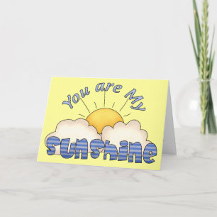 My Sunshine Birthday Card