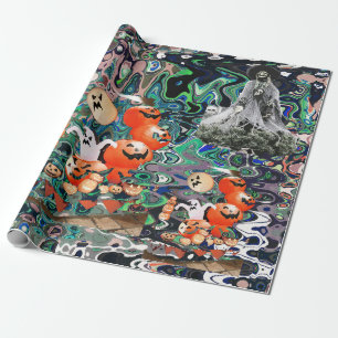 My Super Halloween V2 Wrapping Paper