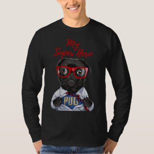 My Super Hero Pug! The cutest pug on store. Premiu T-Shirt