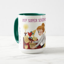 My Super Science Coffee Mug - Studying! v2