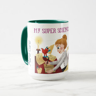 My Super Science Coffee Mug - Studying! v2