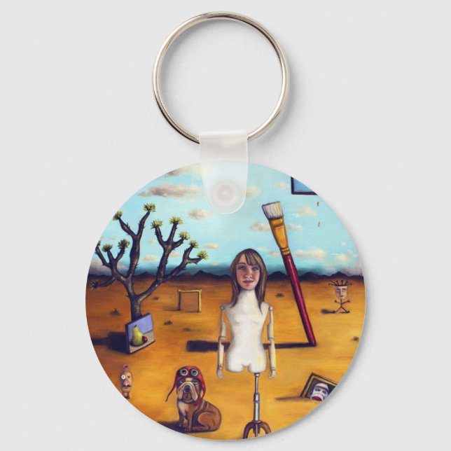 My Surreal Life Keychain (Front)
