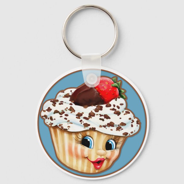 My Sweet Little Cupcake Keychain (Front)