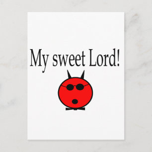 My Sweet Lord gear Postcard