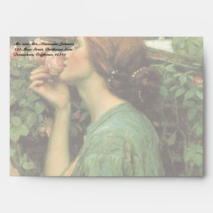 My Sweet Rose, or Soul of the Rose by Waterhouse Envelope