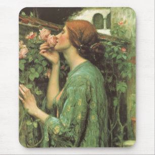 My Sweet Rose, or Soul of the Rose by Waterhouse Mouse Pad