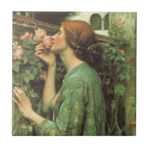 My Sweet Rose, or Soul of the Rose by Waterhouse Tile