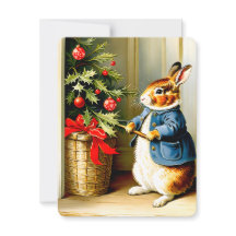 my sweety christmas bunny vintage