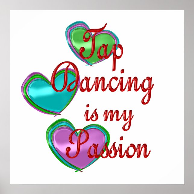 My Tap Dancing Passion Poster (Front)