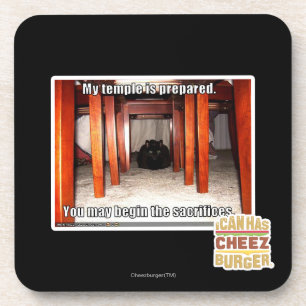 My temple is prepared. coaster
