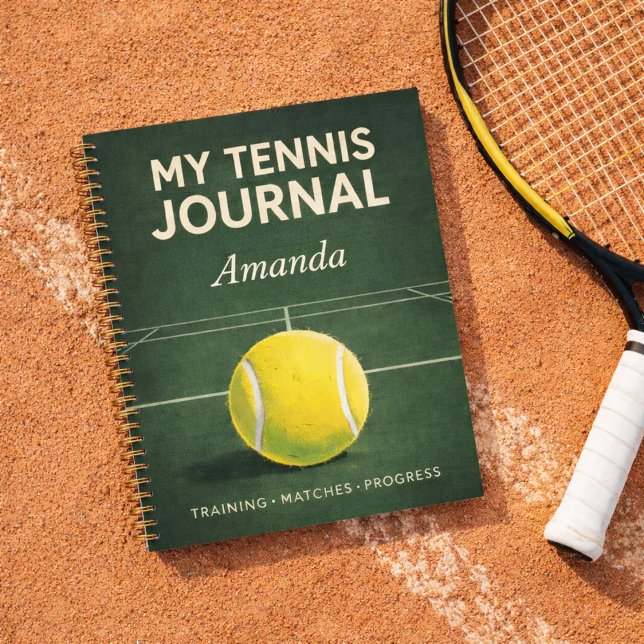 My Tennis Journal – Personal Training & Match Log Planner (Creator Uploaded)