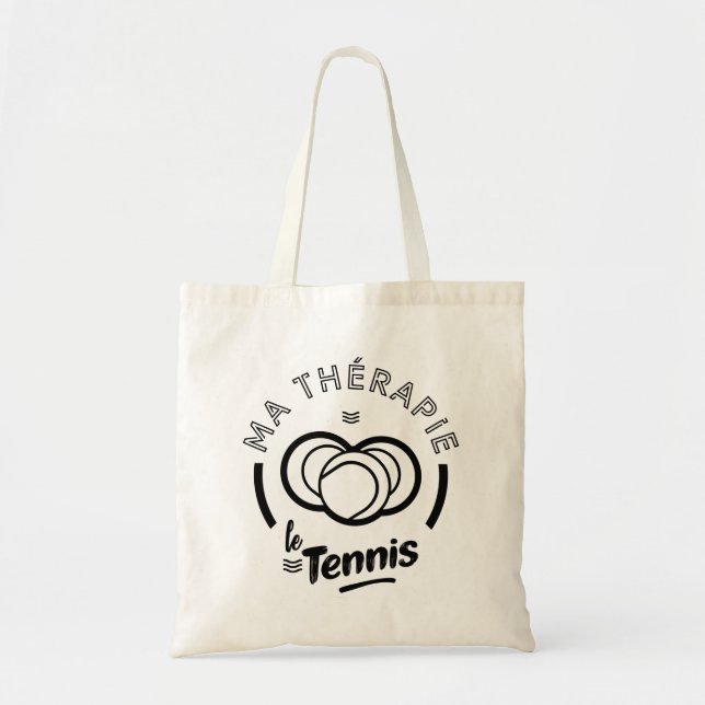 My Tennis Therapy Tote Bag (Front)