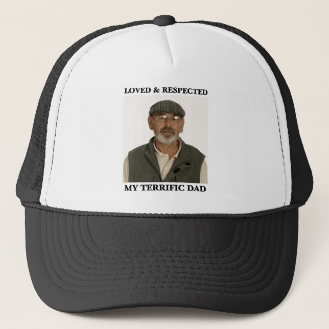 My Terrific Dad™ Trucker Hat (Customize It!) (Front)