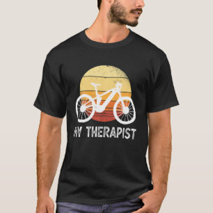 My Therapist Bicycle Funny Bike Riding Cycling Rid T-Shirt