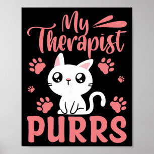 My Therapist Purrs _2 Poster