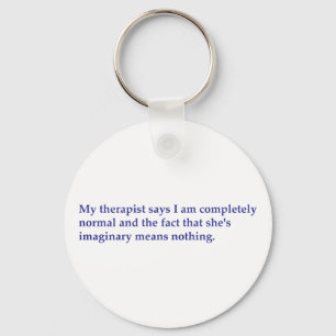 My therapist says keychain