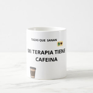 My Therapy Has Caffeine Mug - Healthy Gift