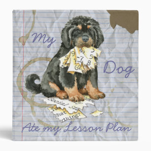 My Tibetan Mastiff Ate My Lesson Plan Binder
