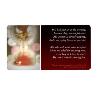 My time is already running late