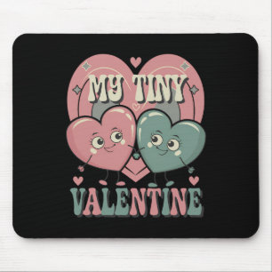 My Tiny Valentine Valentine's Day Pregnancy Announ Mouse Pad