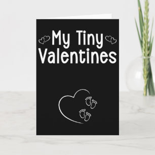 My Tiny Valentines Twins By New Mom Pregnancy Anno Card
