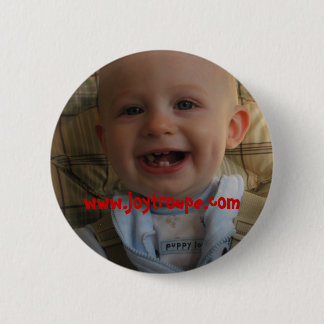 my top teeth, www.joytroupe.com 2 inch round button