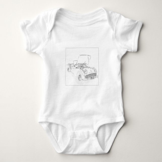 My TR3 Baby Bodysuit (Front)