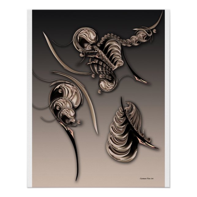 "My Transcendental Vision", Glossy Poster (Front)