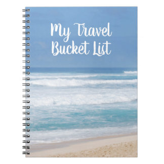 My Travel Bucket List Notebook