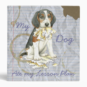 My Treeing Walker Coonhound Ate My Lesson Plan Binder