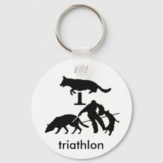 My triathlon keychain