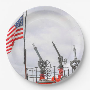 My Tribute To Maritime Firefighters Paper Plate