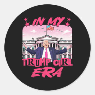 My Trump Girl Era Classic Round Sticker