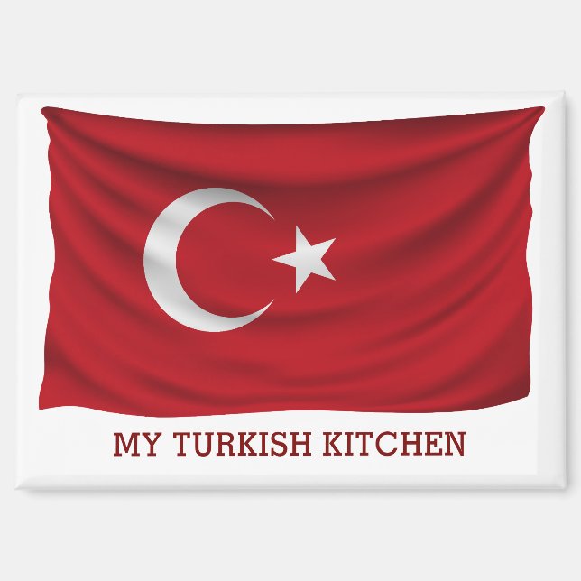 My Turkish Kitchen Magnet (Front)