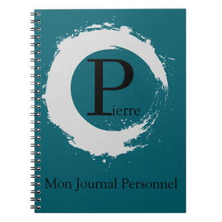 My Turquoise Daily Customizable Notebook
