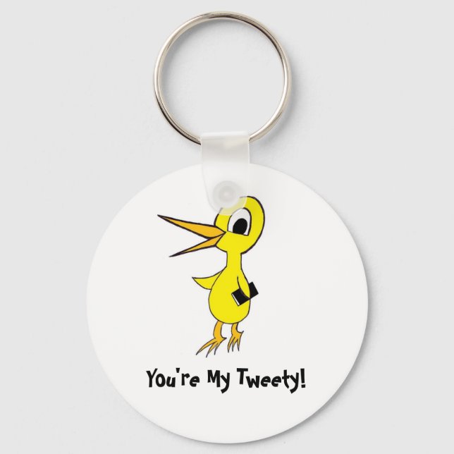 My Tweety Keychain (Front)