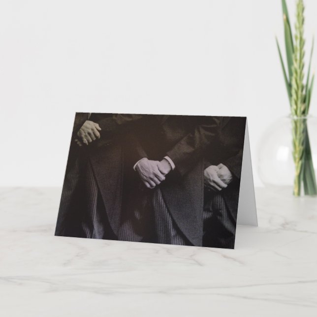 MY TWIN/AND MY BEST FRIEND ON YOUR WEDDING DAY CARD (Front)