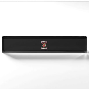 My Uncle Is A Firefighter Nameplate