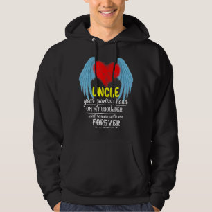 My Uncle Is My Guardian Angel In Memories Of My Un Hoodie