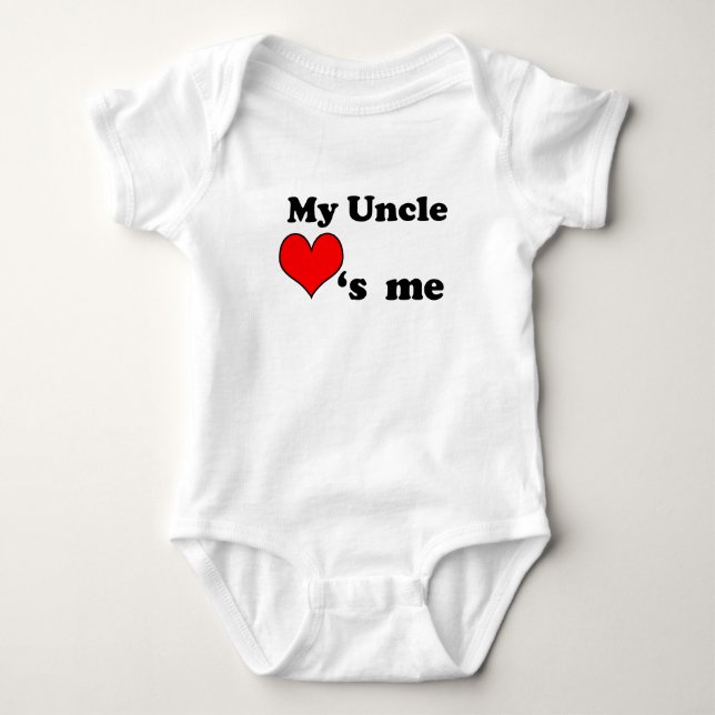 My Uncle loves me Kinder Shirts (Front)
